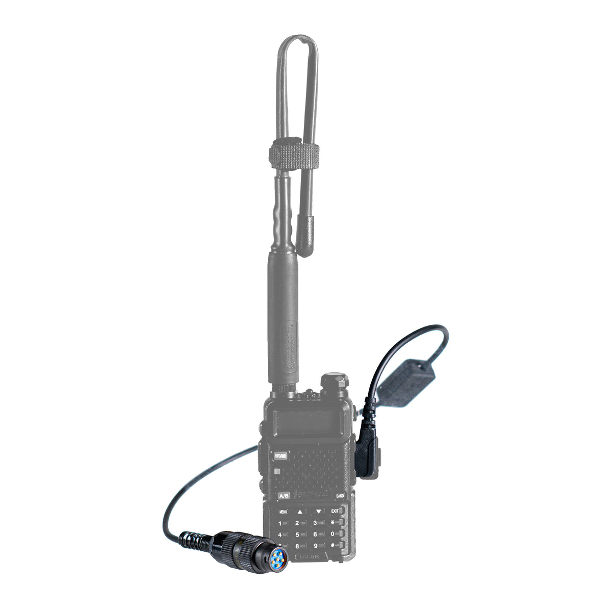 M55116 to Kenwood 2 Pin - Dynamic (Low Impedance)