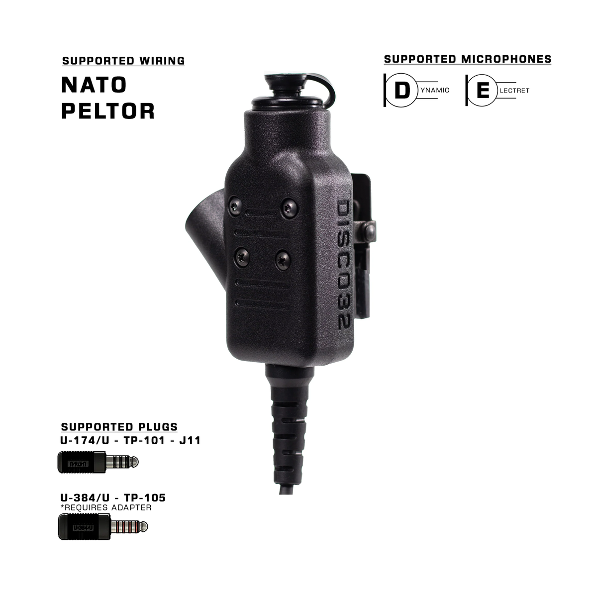 Motorola APX PTT Adapter (GCAI, M9) – Constant Able | DISCO32