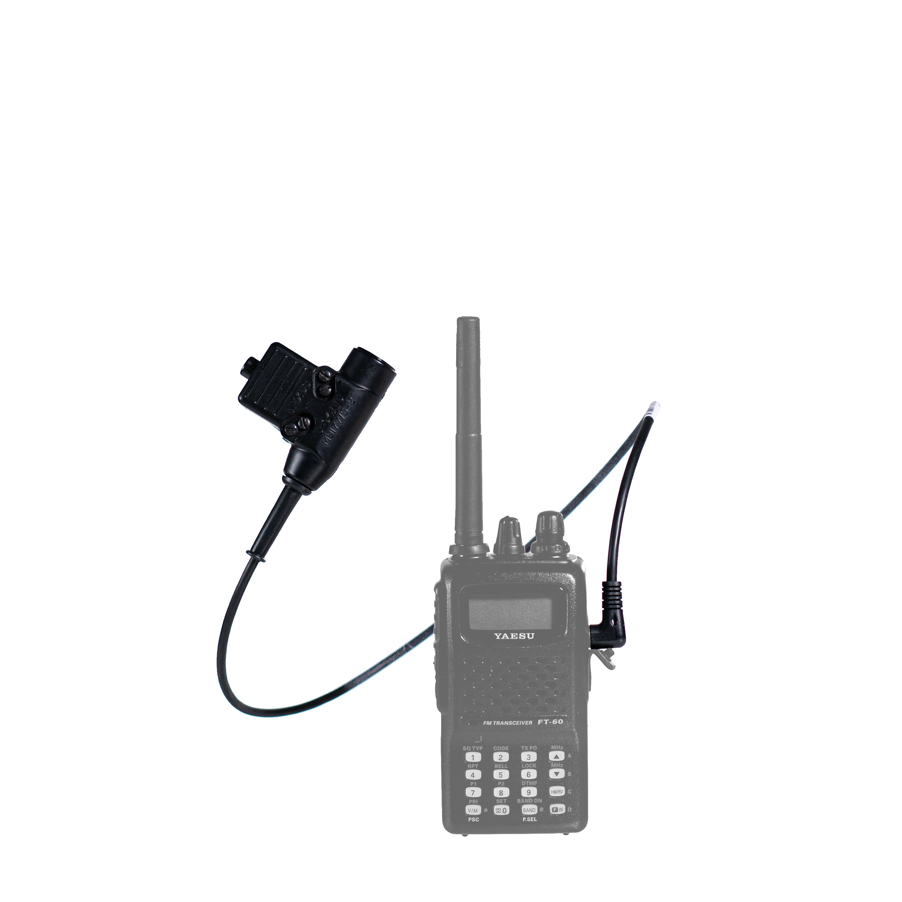 U-94 - Y Yaesu Right Angle - Dynamic (Low Impedance)