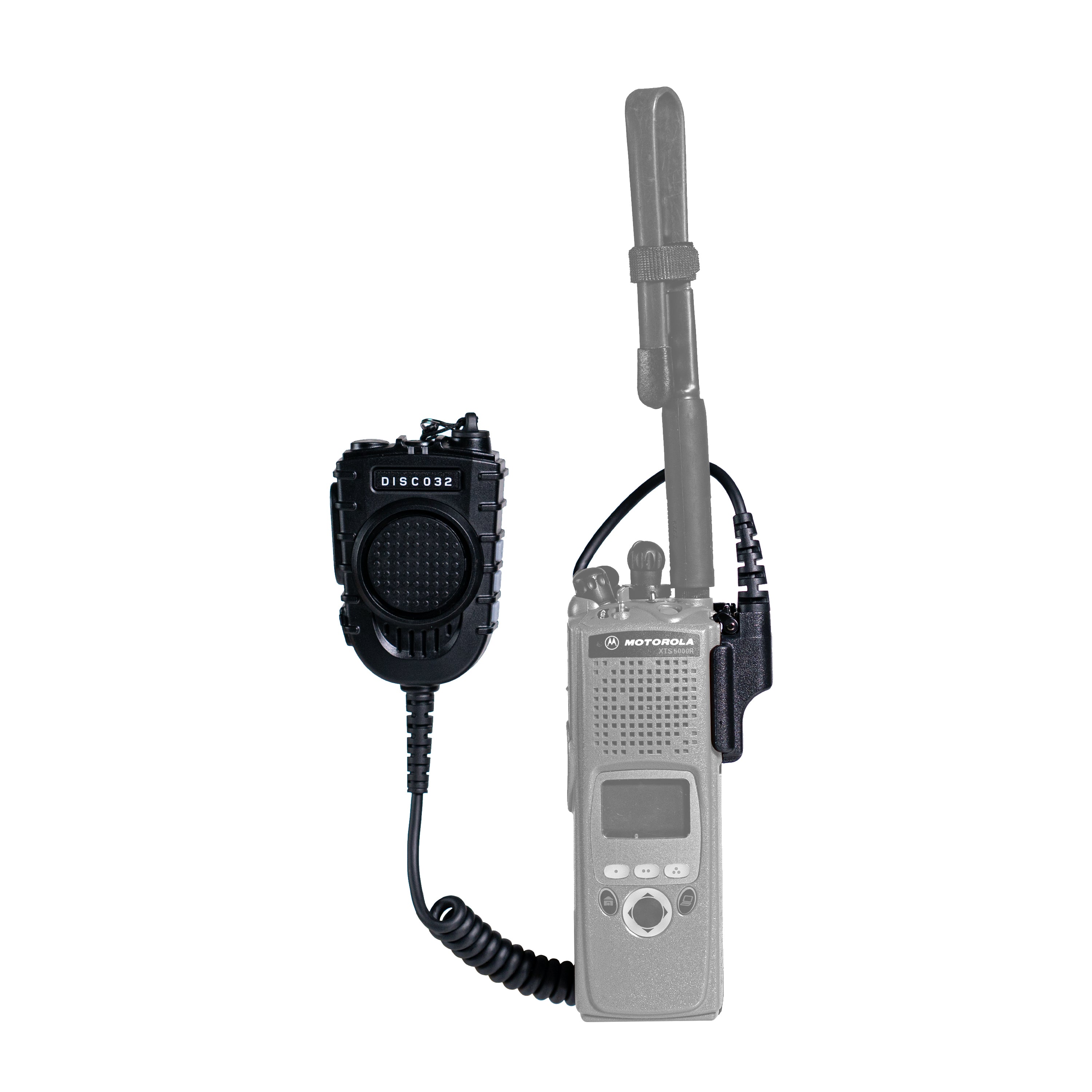 MSM Speaker Mic for Motorola XTS | Universal Connector | DISCO32
