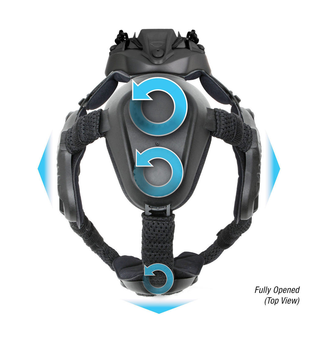 Ops-Core Skull Mount System, Comfort Pad Kit, 8 Piece Kit