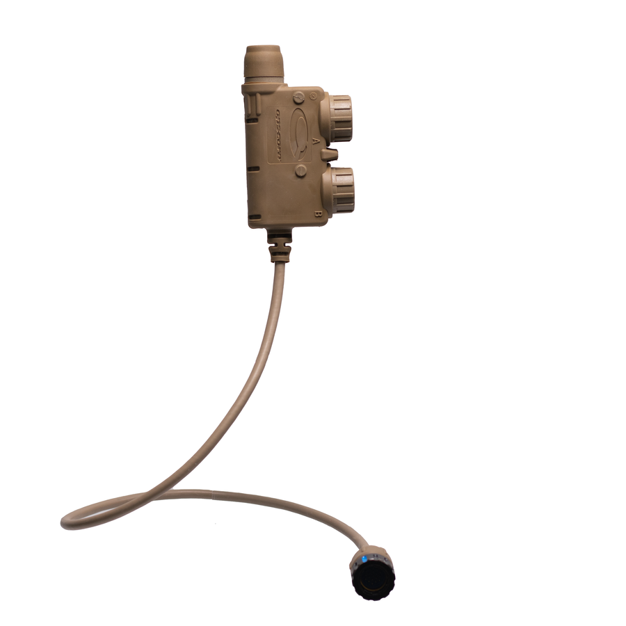 DUAL CHANNEL PRC-163 PTT - DISCO32