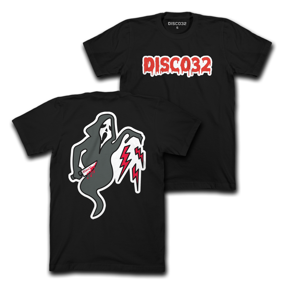 Disco Blood T-Shirt front and back