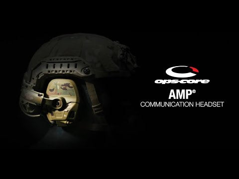 Ops-Core AMP Headset | Fixed Downlead | DISCO32